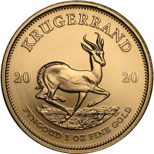 1 Unze Gold Krügerrand - 10er Tube - 2020 - South African Mint