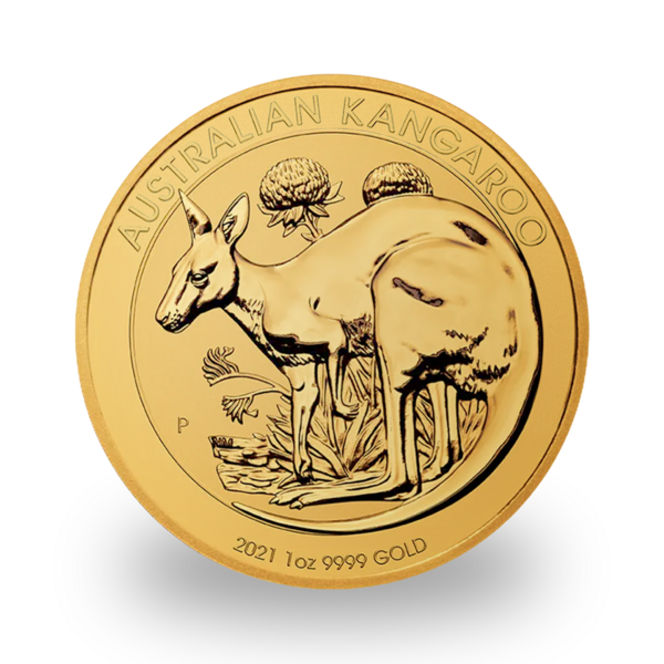 1 Unze Gold Känguru - 10er Tube - 2021 - Perth Mint