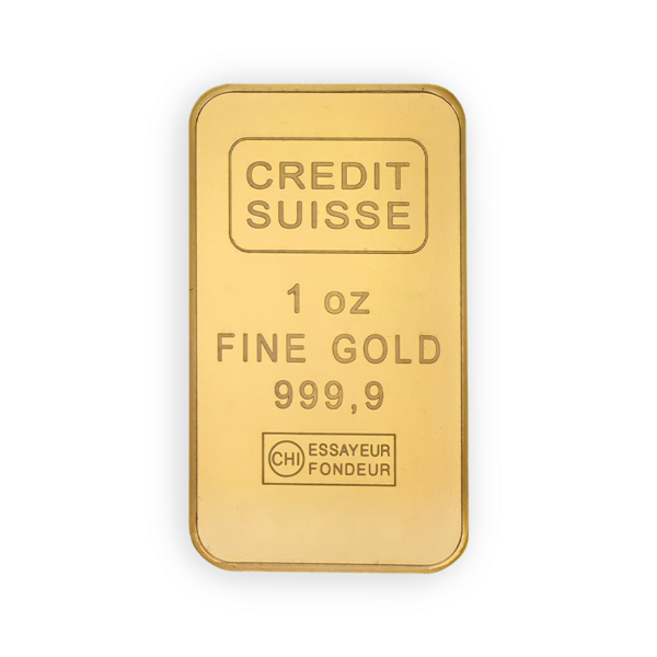 1 Unze  Goldbarren - Crédit Suisse