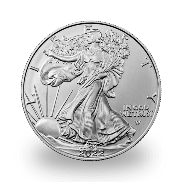 1 Unze Silber American Eagle - Monsterbox mit 500 Stück - 2022 - US Mint