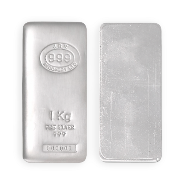 1 Kilogramm  Silberbarren - JBR