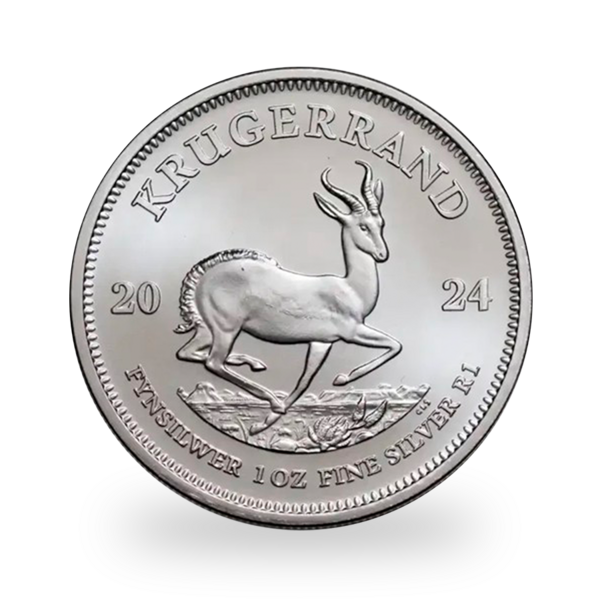 1 Unze Silber Krugerrand - Monsterbox mit 500 Stück - 2024 - South African Mint