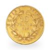 Gold 10 Francs Napoleon III mit Kranz | Gemischte Jahrgänge