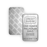 1 Unze Palladiumbarren | Crédit Suisse