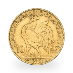 Gold 10 Francs Marianne Coq | Gemischte Jahrgänge