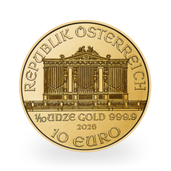 1/10 Unzen Philharmoniker Goldmünze | 2026 | Austrian Mint
