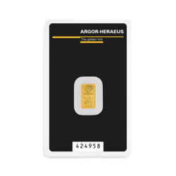1 Gramm Goldbarren | Argor-Heraeus