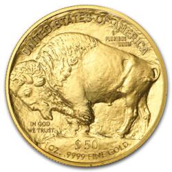 1 ounce Gold Buffalo - Tube of 10 - 2018 - US Mint