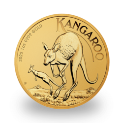 1 Unze Gold Känguru - 10er Tube - 2022 - Perth Mint