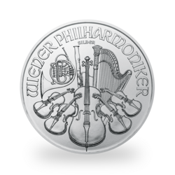 1 Unze Silber Philharmoniker - Monsterbox mit 500 Stück - 2024 - Austrian Mint