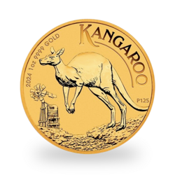 1 Unze Gold Känguru - 10er Tube - 2024 - Perth Mint