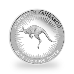 1 Unze Silber Känguru - Monsterbox mit 250 Stück - 2024 - Perth Mint