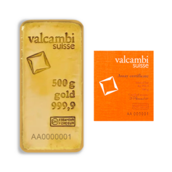 500 Gramm Gussbarren Goldbarren | Valcambi