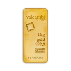 1 Kilogramm Gussbarren Goldbarren - Valcambi