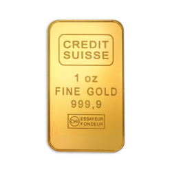 1 Unze Goldbarren - Crédit Suisse