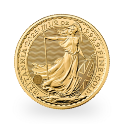 1/2 Unzen Gold Britannia | 2025 | The Royal Mint