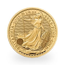 1/4 Unzen Gold Britannia - 2025 - The Royal Mint