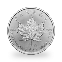 1 Unze Silber Maple Leaf - Monster Box mit 500 Stück - 2025 - Royal Canadian Mint