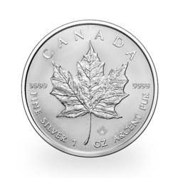 1 Unze Silber Maple Leaf - Monster Box mit 500 Stück - 2025 - Royal Canadian Mint