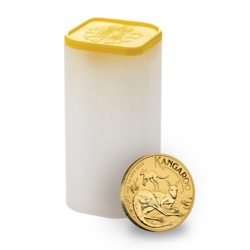 1 Unze Gold Känguru - 10er Tube - 2025 - Perth Mint