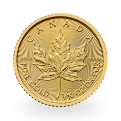 1/10 Unzen Gold Maple Leaf | 2025 | Royal Canadian Mint