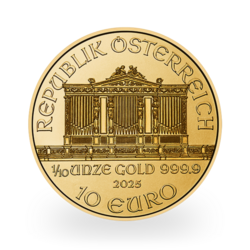 1/10 Unzen Gold Philharmoniker | 2025 | Austrian Mint