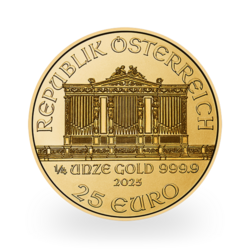 1/4 Unzen Gold Philharmoniker - 2025 - Austrian Mint