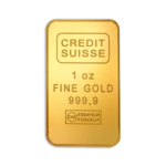 1 Unze Goldbarren - Crédit Suisse