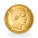 Gold 10 Francs Napoleon III ohne Kranz | Gemischte Jahrgänge