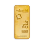 1 Kilogramm Gussbarren Goldbarren - Valcambi