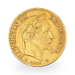 Gold 10 Francs Napoleon III mit Kranz | Gemischte Jahrgänge