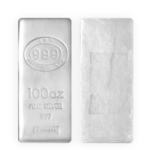 100 Unzen  Silberbarren - JBR