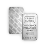 1 Unze  Palladiumbarren - Crédit Suisse