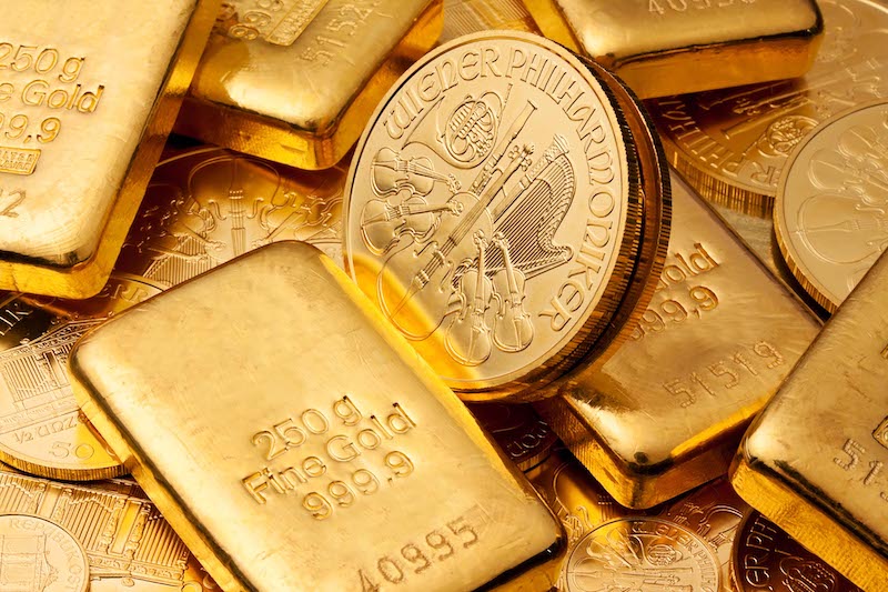 Buy gold bullion coins or bars